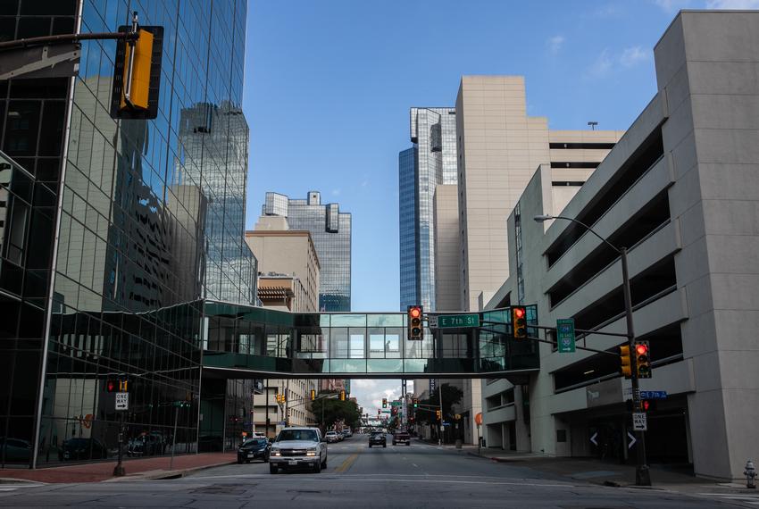 Downtown Fort Worth on September 5, 2018.